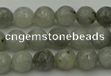 CLB861 15.5 inches 6mm faceted round AB grade labradorite beads