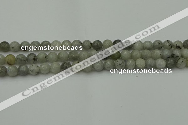 CLB862 15.5 inches 8mm faceted round AB grade labradorite beads