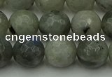 CLB864 15.5 inches 12mm faceted round AB grade labradorite beads