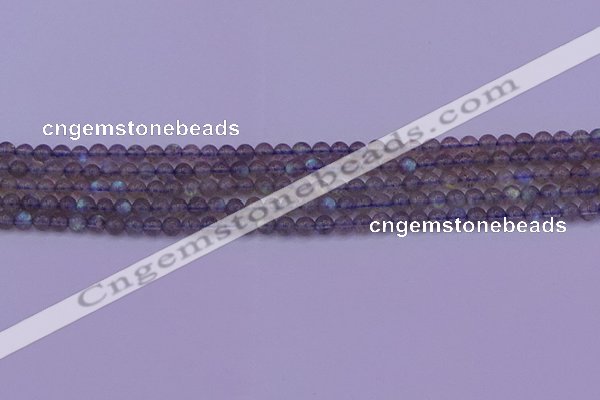CLB910 15.5 inches 4mm round labradorite gemstone beads