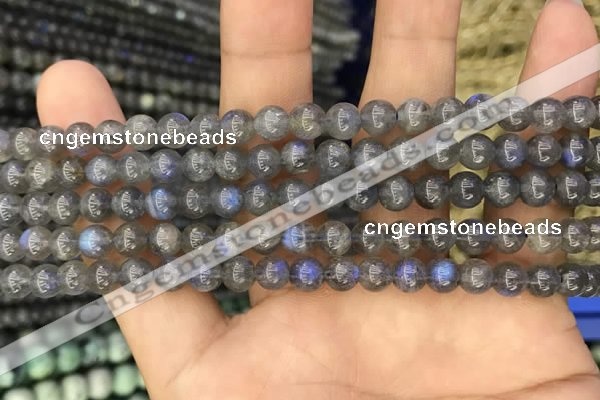 CLB916 15.5 inches 6mm round labradorite gemstone beads