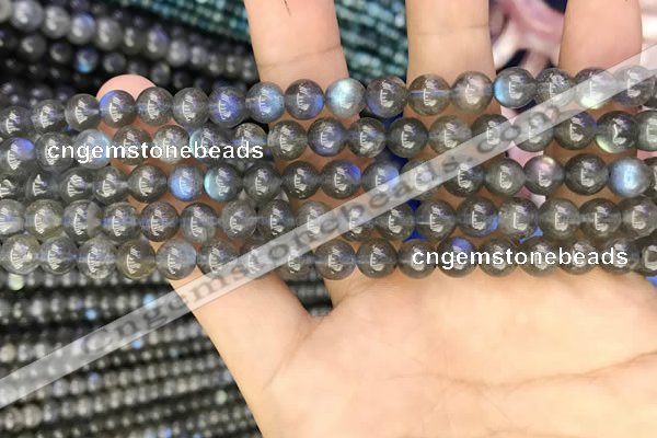 CLB917 15.5 inches 7mm round labradorite gemstone beads