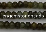 CLB956 15.5 inches 5*8mm faceted rondelle labradorite beads