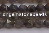 CLB973 15.5 inches 10mm faceted nuggets labradorite gemstone beads