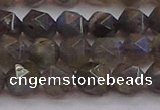 CLB974 15.5 inches 12mm faceted nuggets labradorite gemstone beads