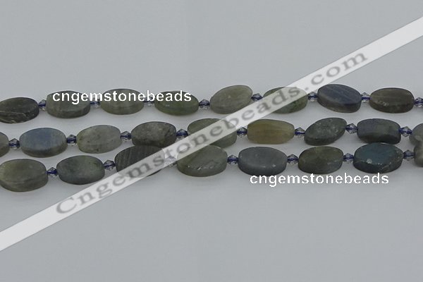 CLB976 15.5 inches 10*16mm oval labradorite gemstone beads