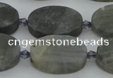 CLB978 15.5 inches 15*22mm oval labradorite gemstone beads