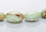 CLE08 10*14mm oval lemon turquoise gemstone beads Wholesale