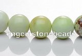 CLE20 16 inches 10mm round lemon turquoise stone beads Wholesale