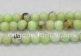 CLE31 15.5 inches 6mm round lemon turquoise beads wholesale