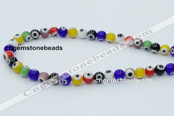 CLG505 16 inches 8mm round lampwork glass beads wholesale