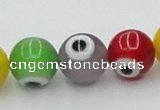 CLG506 16 inches 10mm round lampwork glass beads wholesale