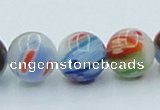 CLG510 16 inches 12mm round lampwork glass beads wholesale