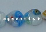 CLG525 16 inches 12*12mm heart lampwork glass beads wholesale