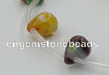 CLG573 16 inches 8*10mm teardrop lampwork glass beads wholesale