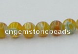 CLG601 16 inches 6mm round lampwork glass beads wholesale