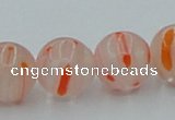 CLG607 16 inches 12mm round lampwork glass beads wholesale