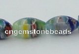 CLG611 5PCS 16 inches 7*12mm rice lampwork glass beads wholesale