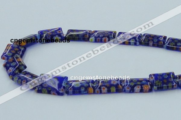 CLG622 5PCS 16 inches 13*18mm rectangle lampwork glass beads wholesale