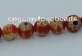 CLG626 10PCS 16 inches 6mm round lampwork glass beads wholesale