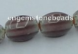 CLG632 5PCS 16 inches 10*14mm oval lampwork glass beads wholesale