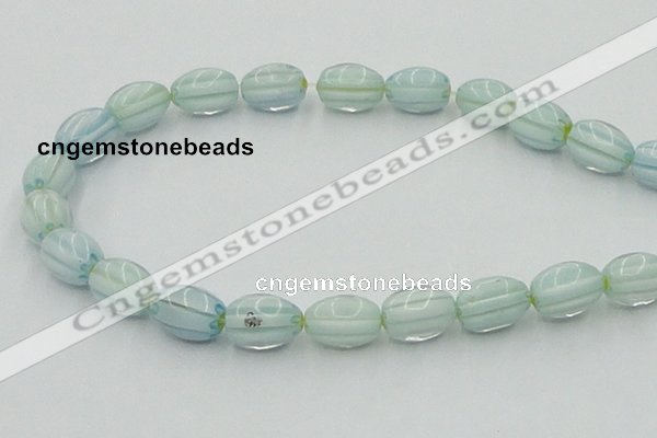 CLG637 5PCS 16 inches 10*14mm oval lampwork glass beads wholesale