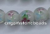 CLG751 15.5 inches 10mm round lampwork glass beads wholesale