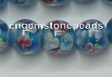 CLG752 15.5 inches 10mm round lampwork glass beads wholesale