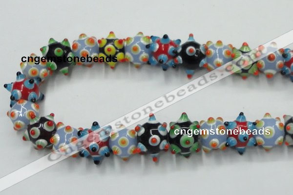 CLG828 15.5 inches 12*17mm lampwork glass beads wholesale