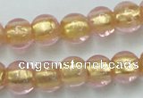 CLG834 15.5 inches 8mm round lampwork glass beads wholesale