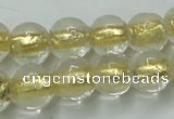 CLG836 15.5 inches 8mm round lampwork glass beads wholesale