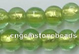 CLG837 15.5 inches 8mm round lampwork glass beads wholesale