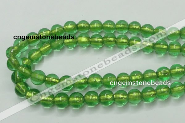 CLG839 15.5 inches 12mm round lampwork glass beads wholesale