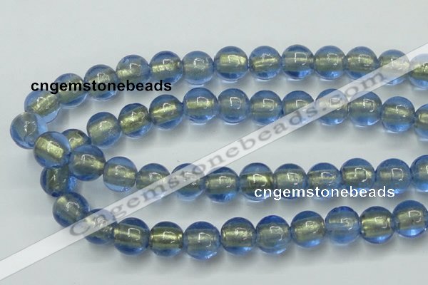 CLG843 15.5 inches 12mm round lampwork glass beads wholesale