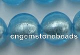 CLG847 15.5 inches 18mm round lampwork glass beads wholesale