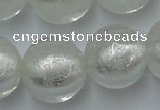 CLG848 15.5 inches 18mm round lampwork glass beads wholesale