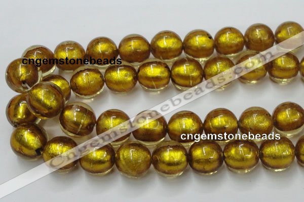 CLG850 15.5 inches 18mm round lampwork glass beads wholesale