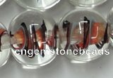 CLG853 15.5 inches 18mm round lampwork glass beads wholesale