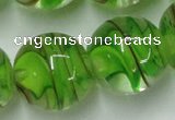 CLG855 15.5 inches 18mm round lampwork glass beads wholesale