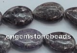 CLI06 15.5 inches 18*25mm teardrop natural lilac jasper beads wholesale