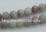 CLI52 15.5 inches 8mm round natural lilac jasper beads wholesale