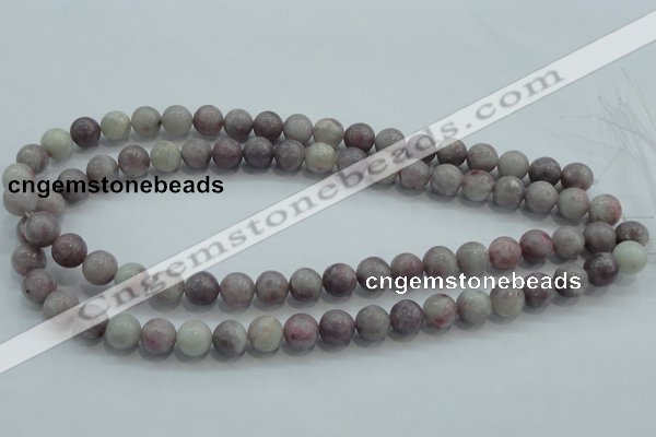 CLI53 15.5 inches 10mm round natural lilac jasper beads wholesale