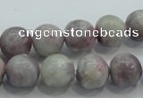 CLI54 15.5 inches 12mm round natural lilac jasper beads wholesale