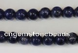 CLJ222 15.5 inches 8mm round dyed sesame jasper beads wholesale