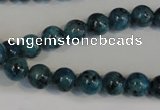 CLJ223 15.5 inches 8mm round dyed sesame jasper beads wholesale