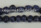 CLJ242 15.5 inches 10mm nuggets dyed sesame jasper beads wholesale