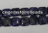 CLJ264 15.5 inches 10*10mm square dyed sesame jasper beads wholesale