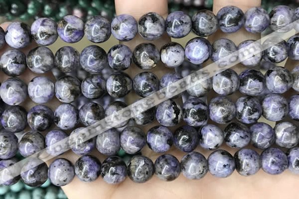 CLJ512 15.5 inches 4mm,6mm,8mm,10mm & 12mm round sesame jasper beads