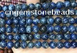 CLJ521 15.5 inches 4mm,6mm,8mm,10mm & 12mm round sesame jasper beads