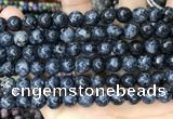 CLJ522 15.5 inches 4mm,6mm,8mm,10mm & 12mm round sesame jasper beads